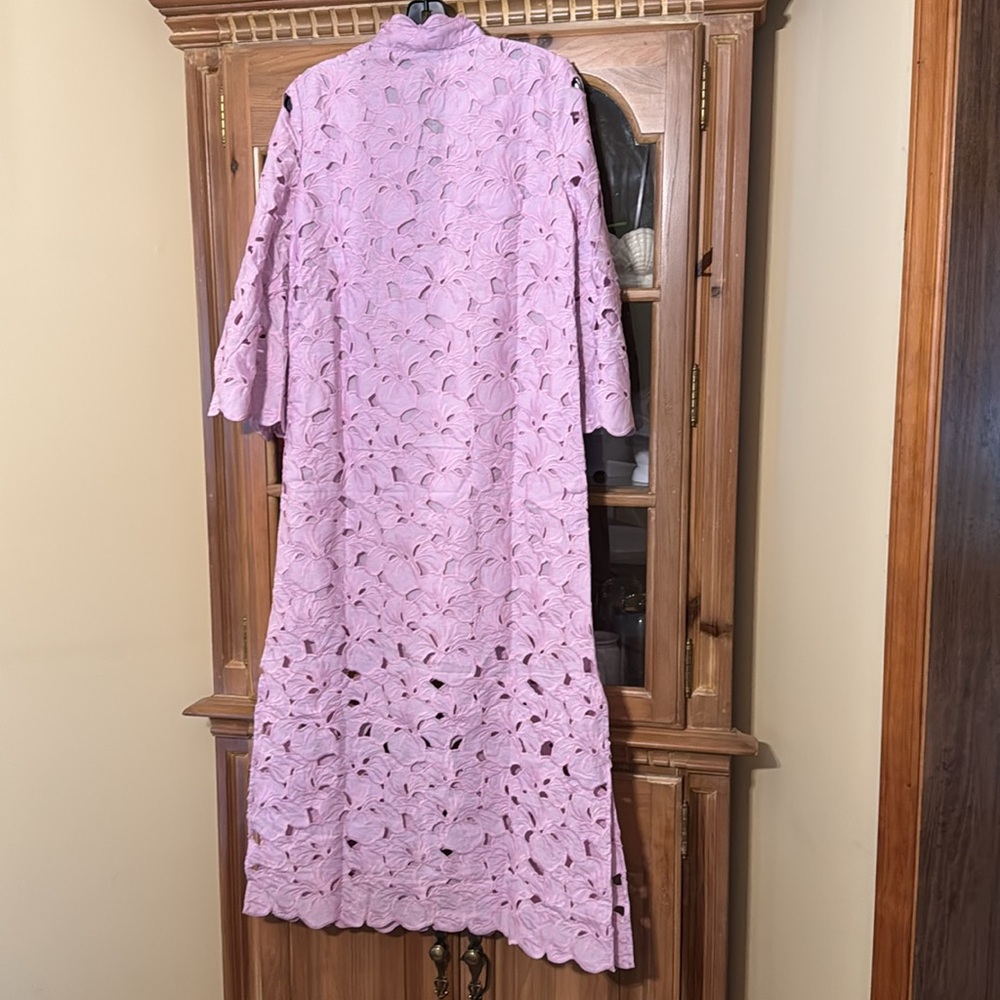 Tuckernuck Lilac Eyelet Maxi Dress - Picture 10 of 10